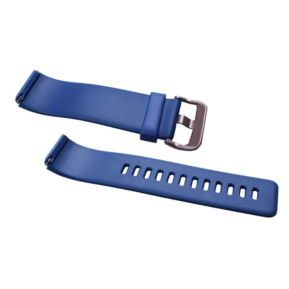 Holdbart Fitbit Blaze Silikone Rem - Blå#serie_1