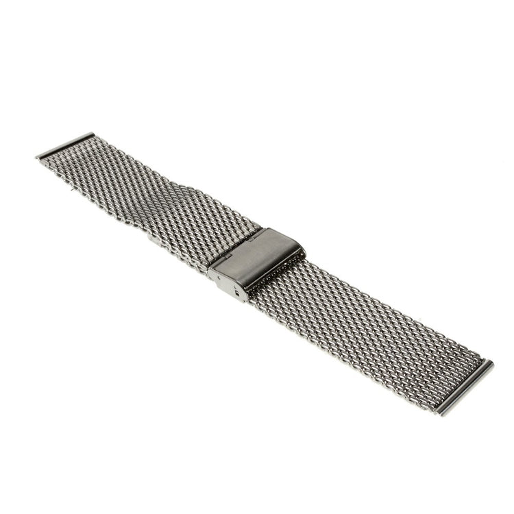 Helt vildt elegant Apple Watch Series 1-3 42mm Metal Rem - Sølv#serie_292