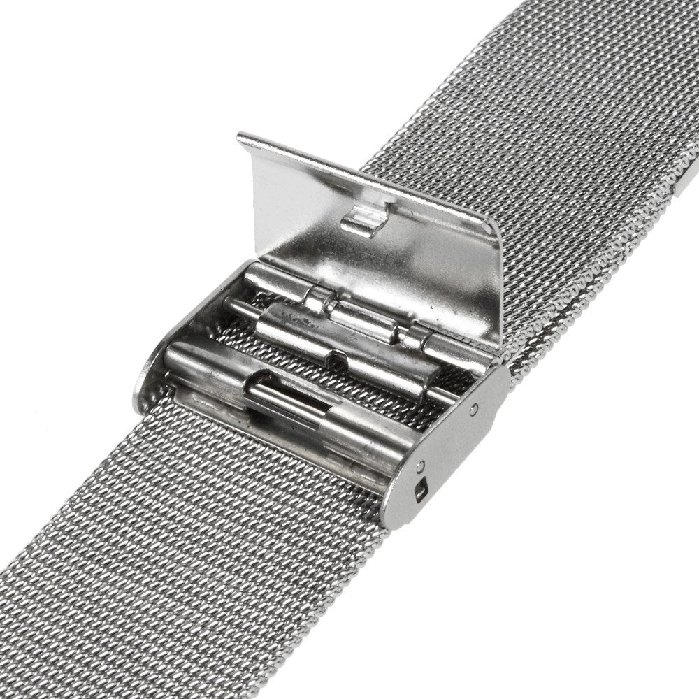 Helt vildt elegant Apple Watch Series 1-3 42mm Metal Rem - Sølv#serie_293