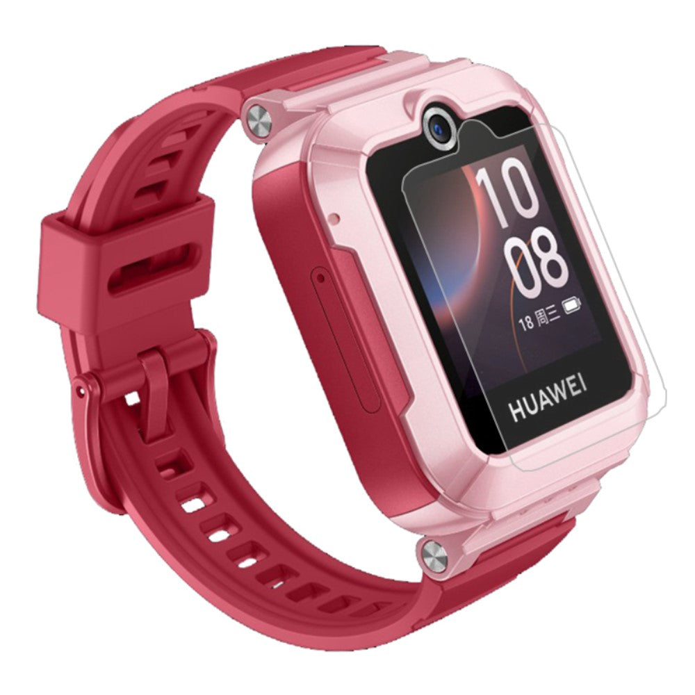 2Pcs Huawei Children's Watch 5 Vitality Edition arc edge clear screen protector#serie_1