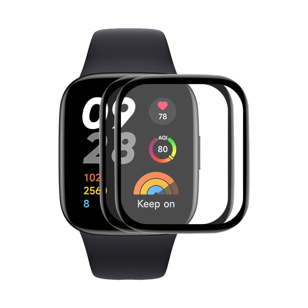 Xiaomi Redmi Watch 5 Active ENKAY HAT PRINCE 2-pack Screen Protector 3D Curved Bump Resistant + Pliable Ultra Clear Film - Transparent#serie_1