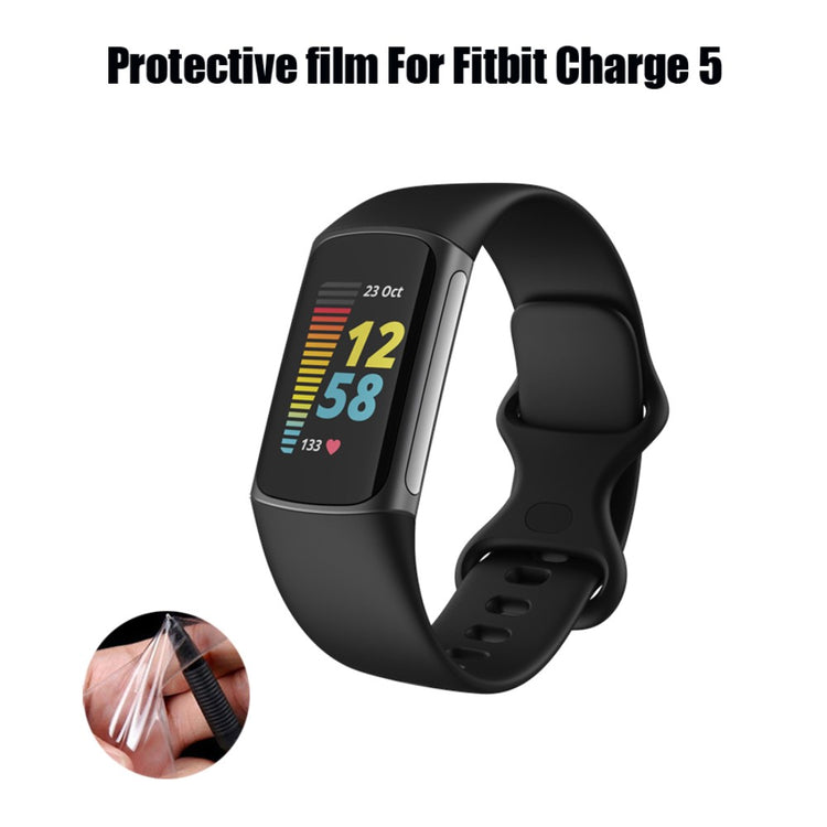 Alle Tiders Plastik Cover til Fitbit Charge 5 - Gennemsigtig#serie_644