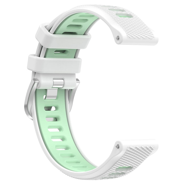 Alle Tiders Silikone Universal Rem passer til Smartwatch - Hvid#serie_1