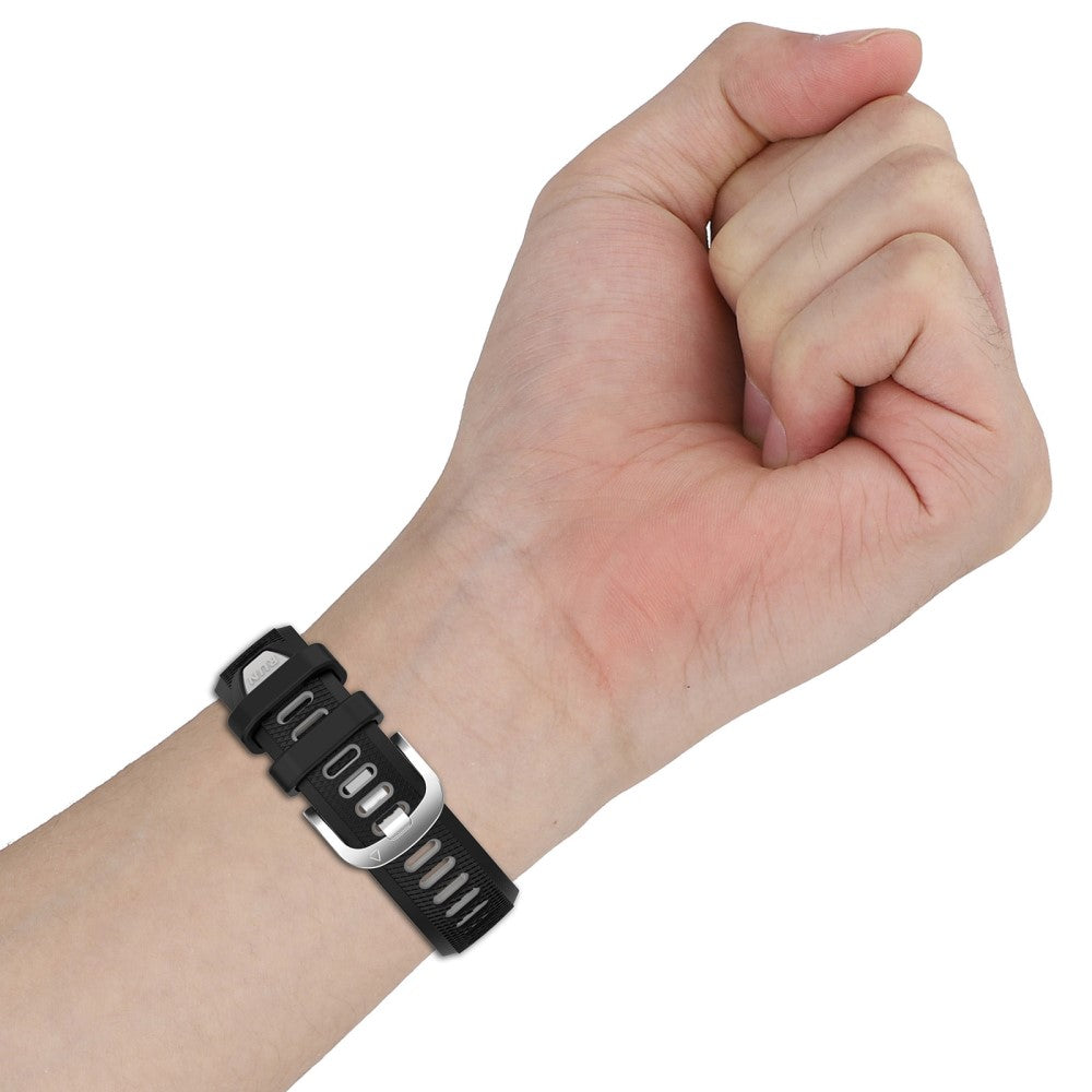 Alle Tiders Silikone Universal Rem passer til Smartwatch - Hvid#serie_11
