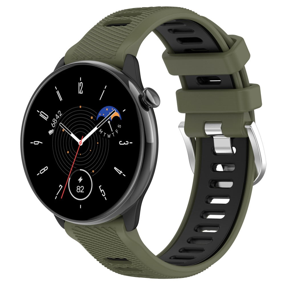Alle Tiders Silikone Universal Rem passer til Smartwatch - Grøn#serie_12
