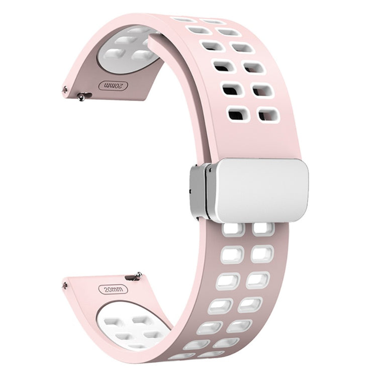 Super Fed Silikone Universal Rem passer til Smartwatch - Pink#serie_4