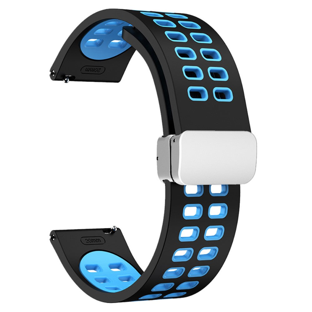 Super Fed Silikone Universal Rem passer til Smartwatch - Blå#serie_9