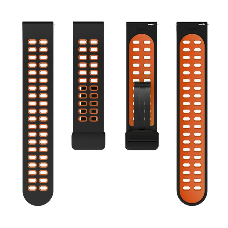 Helt Vildt Godt Silikone Universal Rem passer til Smartwatch - Orange#serie_13