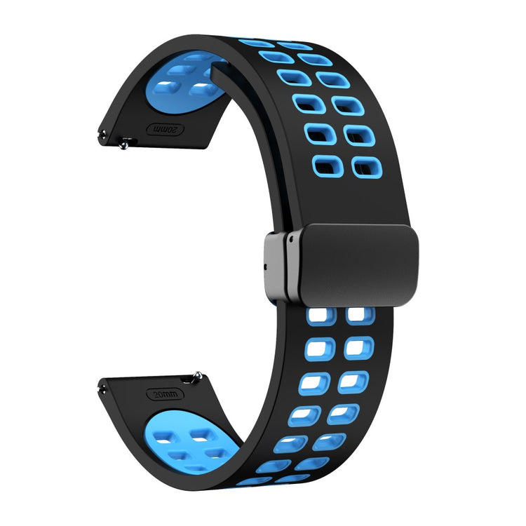 Helt Vildt Godt Silikone Universal Rem passer til Smartwatch - Blå#serie_6