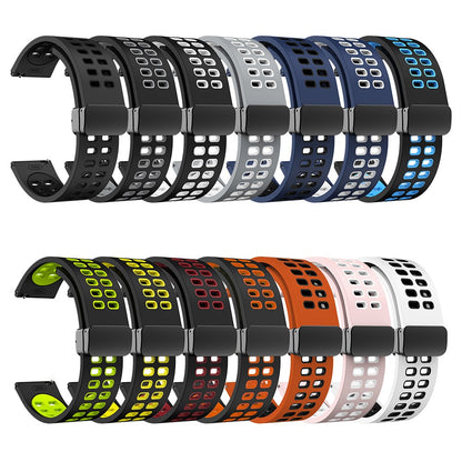 Helt Vildt Godt Silikone Universal Rem passer til Smartwatch - Rød#serie_8