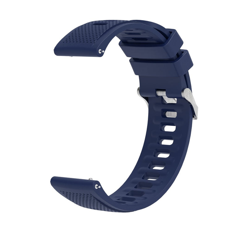 Super Fed Silikone Universal Rem passer til Smartwatch - Blå#serie_1