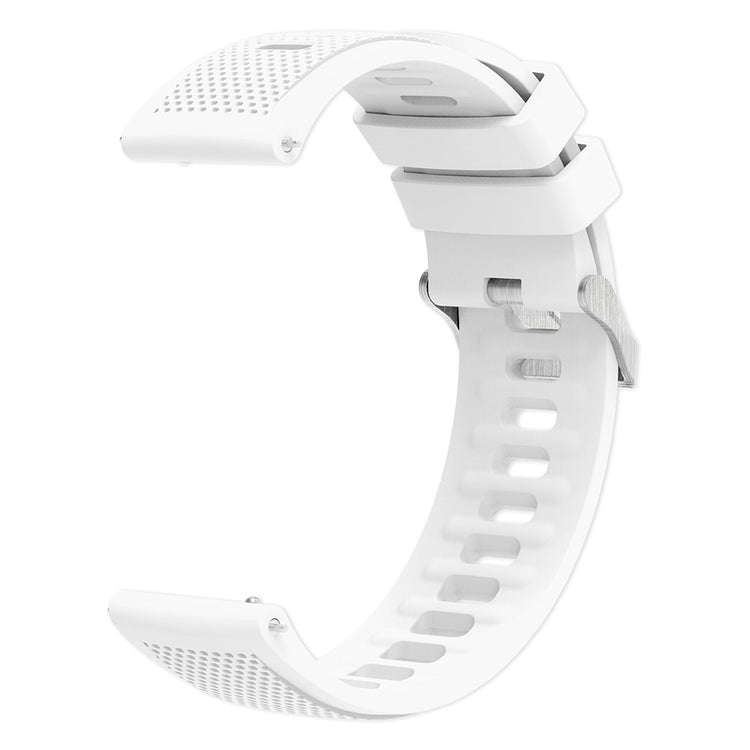Super Fed Silikone Universal Rem passer til Smartwatch - Hvid#serie_4