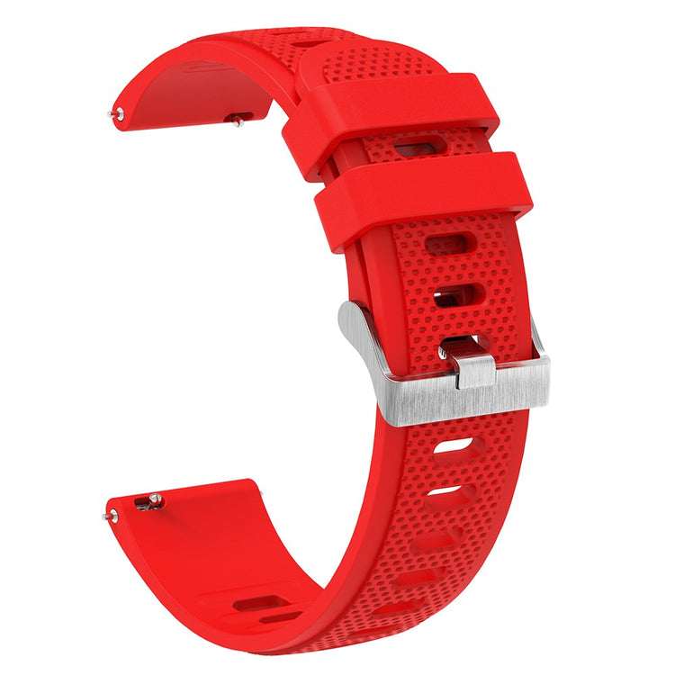Super Fed Silikone Universal Rem passer til Smartwatch - Rød#serie_7