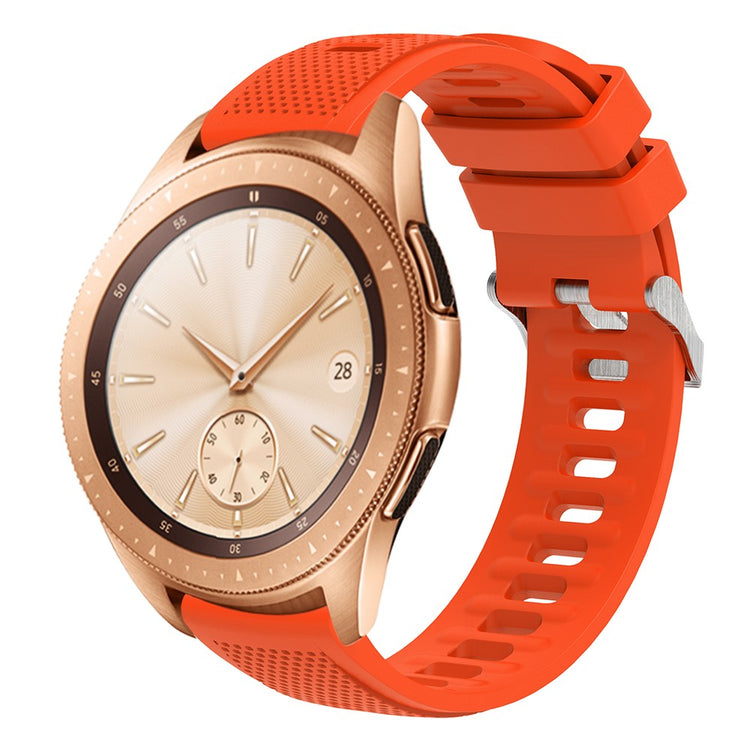 Vildt Kønt Silikone Universal Rem passer til Smartwatch - Orange#serie_10
