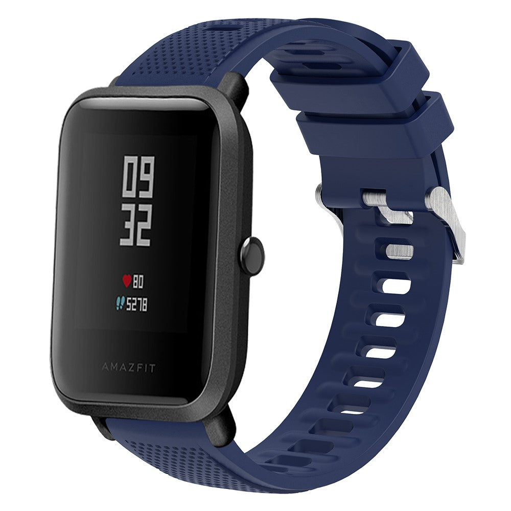Vildt Kønt Silikone Universal Rem passer til Smartwatch - Blå#serie_3