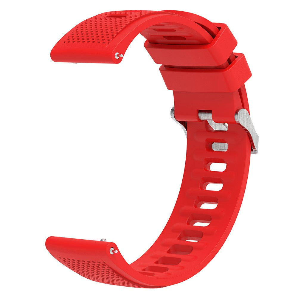 Vildt Kønt Silikone Universal Rem passer til Smartwatch - Rød#serie_8
