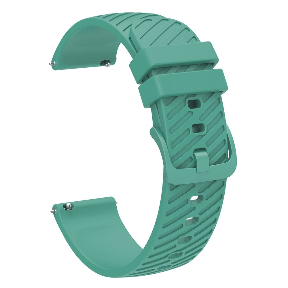 Cool Silikone Universal Rem passer til Smartwatch - Grøn#serie_4