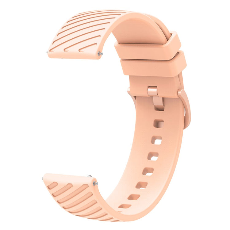 Cool Silikone Universal Rem passer til Smartwatch - Pink#serie_7