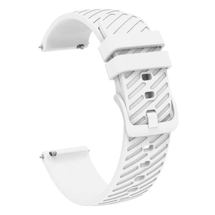 Cool Silikone Universal Rem passer til Smartwatch - Hvid#serie_8