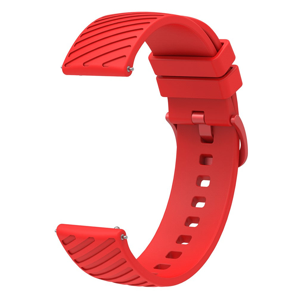 Cool Silikone Universal Rem passer til Smartwatch - Rød#serie_9
