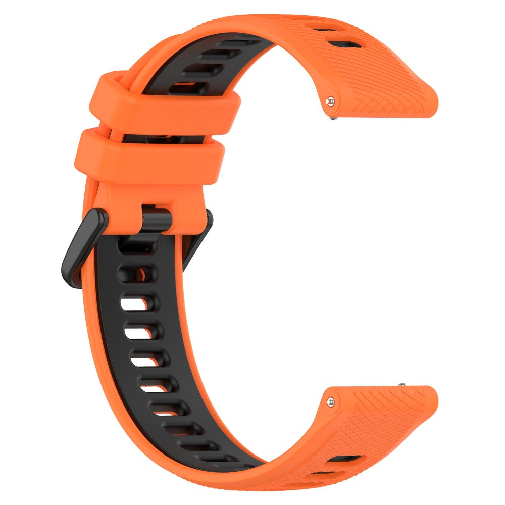 Super Fed Silikone Universal Rem passer til Smartwatch - Orange#serie_1