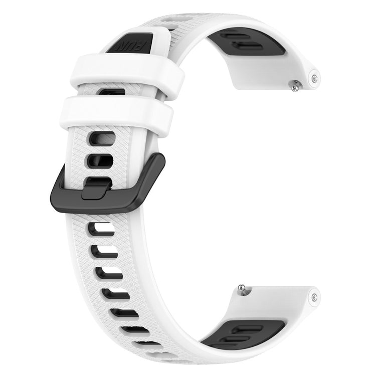 Super Fed Silikone Universal Rem passer til Smartwatch - Hvid#serie_4