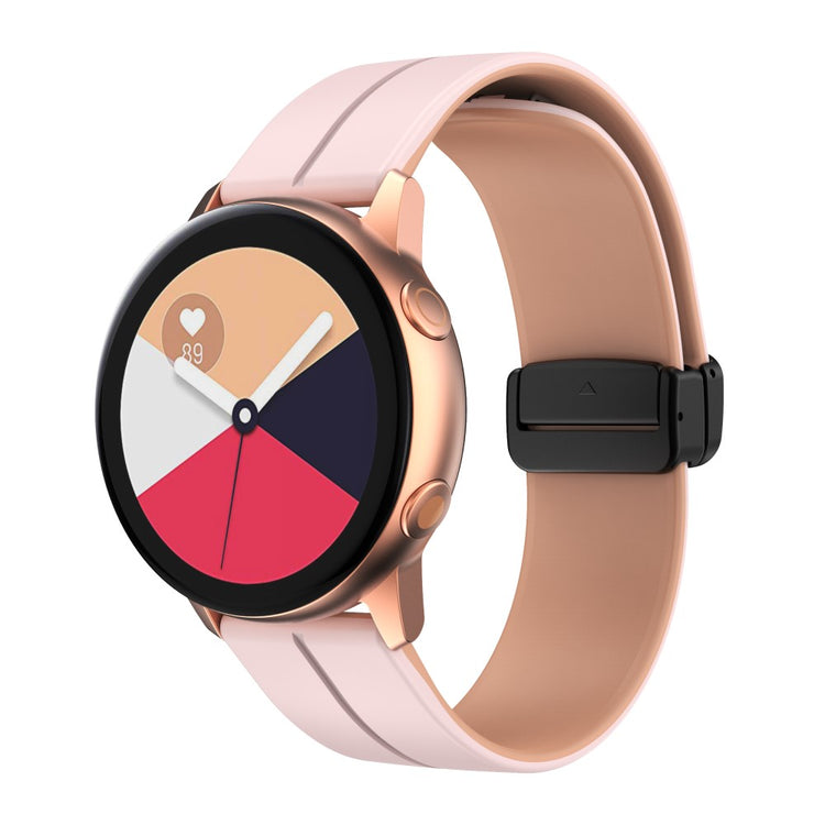 Vildt Nydelig Silikone Universal Rem passer til Smartwatch - Pink#serie_11