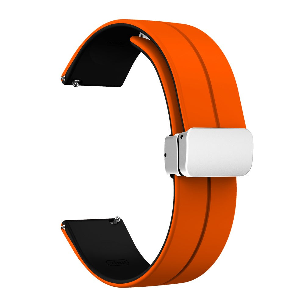 Udsøgt Silikone Universal Rem passer til Smartwatch - Orange#serie_3