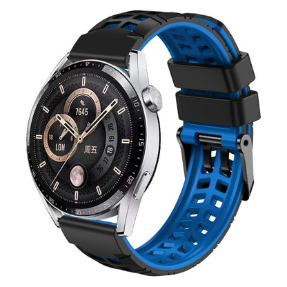 Alle Tiders Silikone Universal Rem passer til Smartwatch - Blå#serie_5