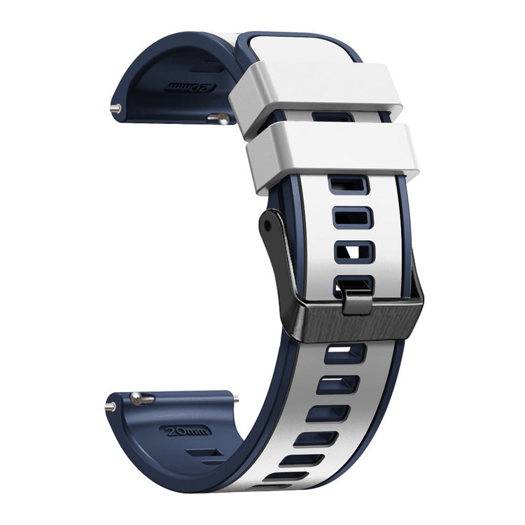 Holdbart Silikone Universal Rem passer til Smartwatch - Hvid#serie_1