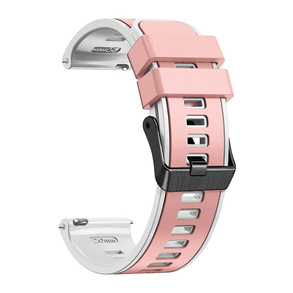 Holdbart Silikone Universal Rem passer til Smartwatch - Pink#serie_11