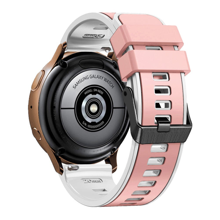 Holdbart Silikone Universal Rem passer til Smartwatch - Pink#serie_11