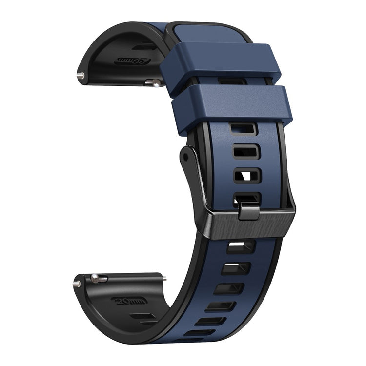 Holdbart Silikone Universal Rem passer til Smartwatch - Blå#serie_13