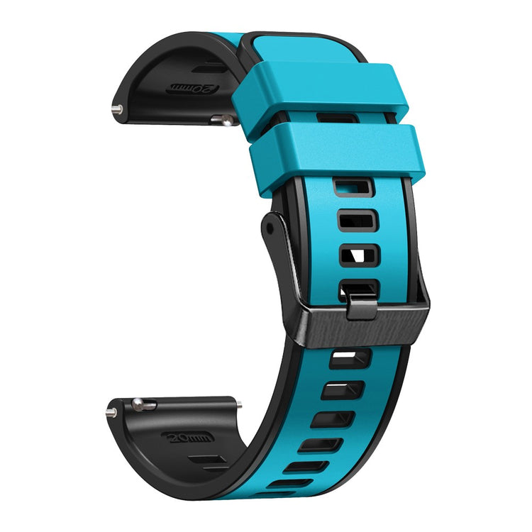Holdbart Silikone Universal Rem passer til Smartwatch - Blå#serie_14