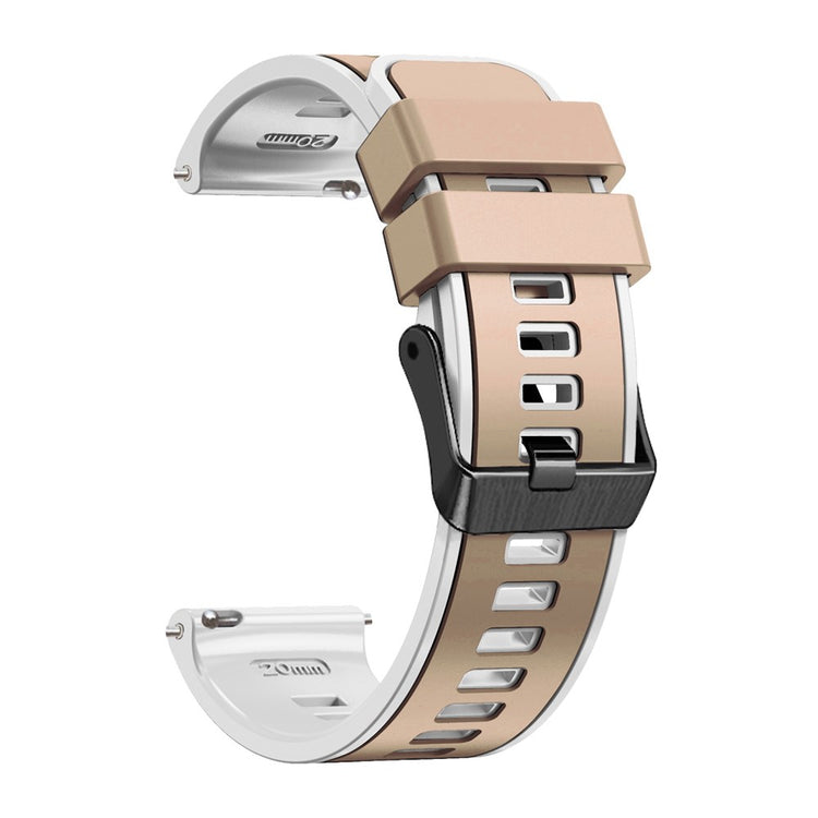 Holdbart Silikone Universal Rem passer til Smartwatch - Brun#serie_9
