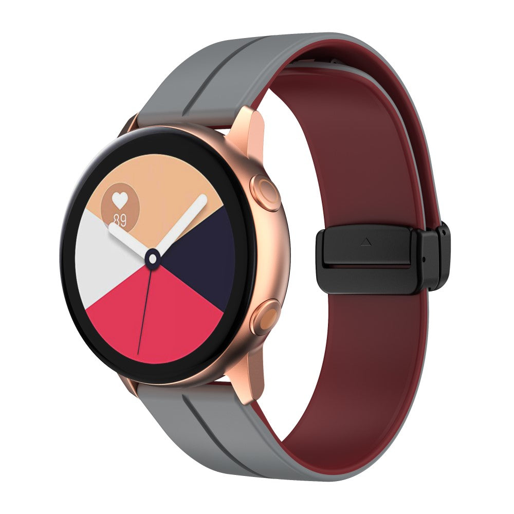 Helt Vildt Kønt Silikone Universal Rem passer til Smartwatch - Rød#serie_4