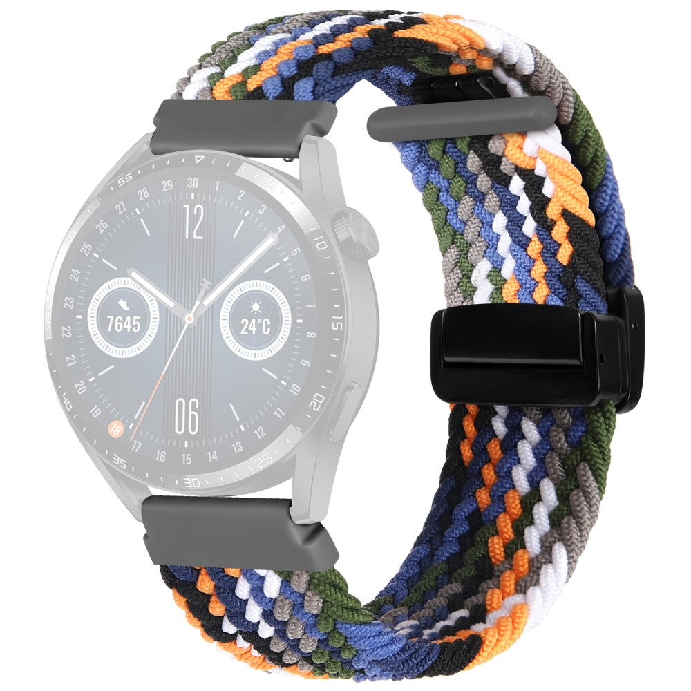Super Pænt Nylon Universal Rem passer til Smartwatch - Flerfarvet#serie_1