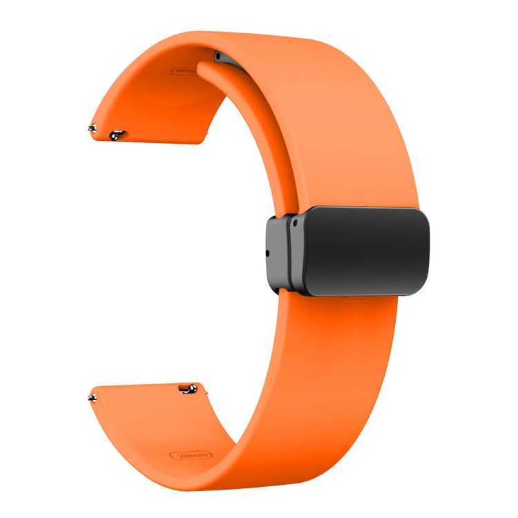 Mega Sejt Silikone Universal Rem passer til Smartwatch - Orange#serie_3