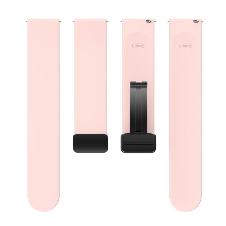Mega Sejt Silikone Universal Rem passer til Smartwatch - Pink#serie_4