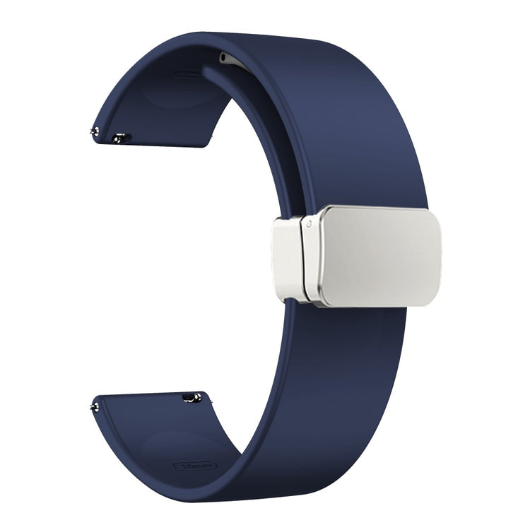 Elegant Ægte Læder Universal Rem passer til Smartwatch - Blå#serie_11
