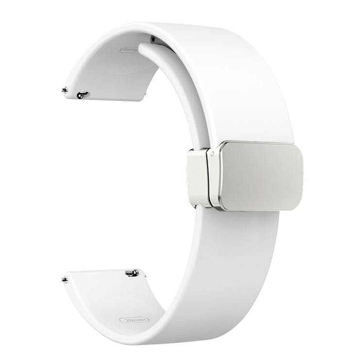 Elegant Ægte Læder Universal Rem passer til Smartwatch - Hvid#serie_2