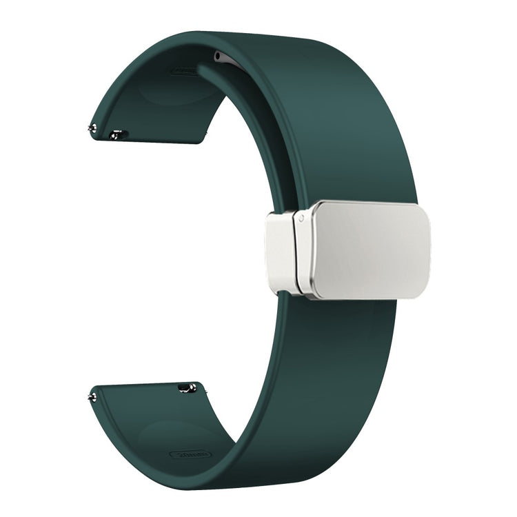 Elegant Ægte Læder Universal Rem passer til Smartwatch - Grøn#serie_6