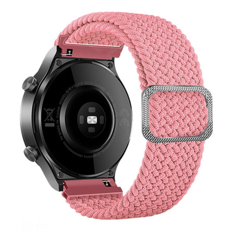 Stilfuld Nylon Universal Rem passer til Smartwatch - Pink#serie_16