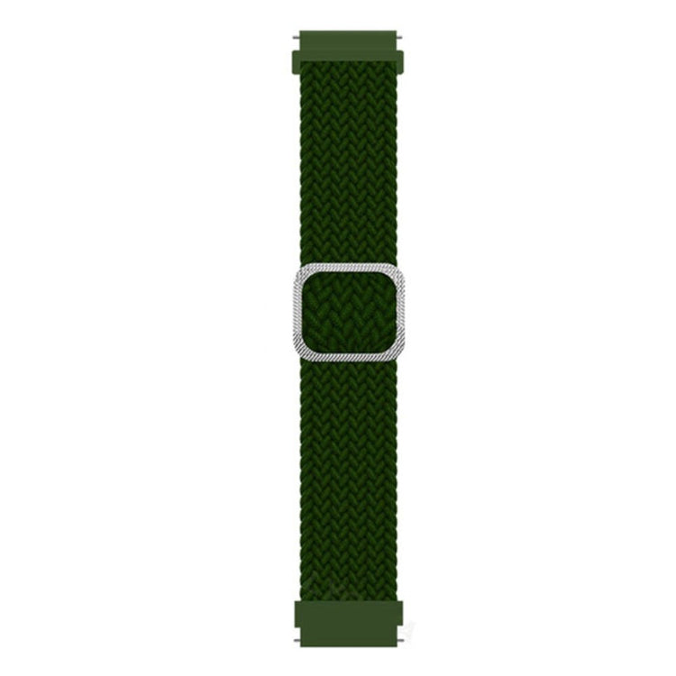 Stilfuld Nylon Universal Rem passer til Smartwatch - Grøn#serie_4