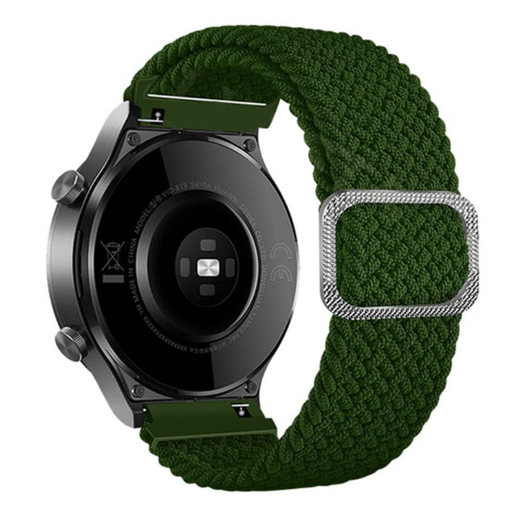 Stilfuld Nylon Universal Rem passer til Smartwatch - Grøn#serie_4