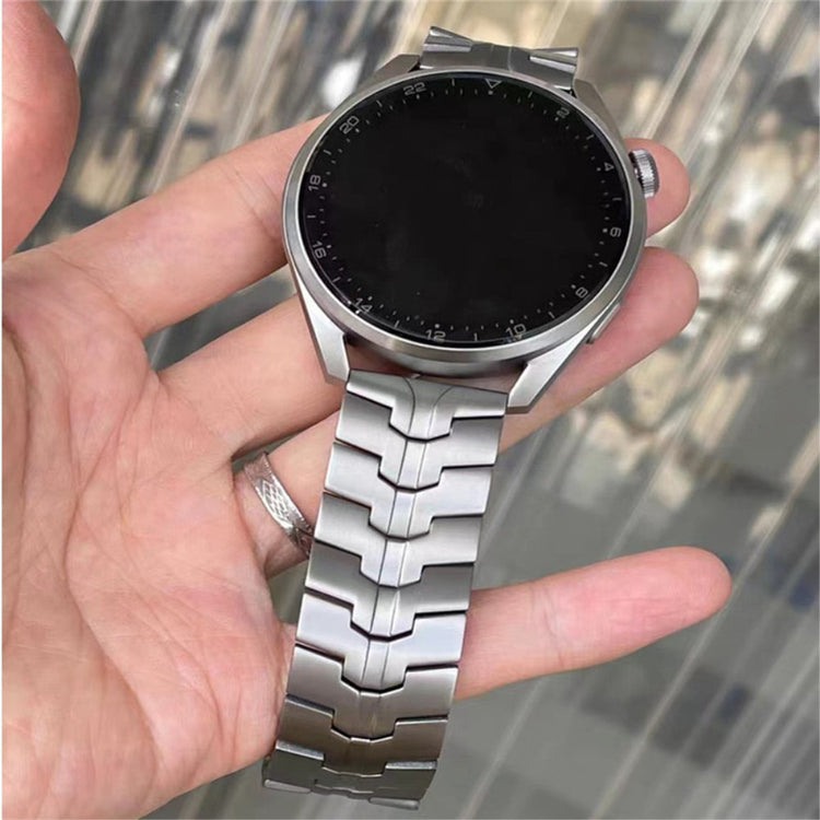 Mega Nydelig Metal Universal Rem passer til Smartwatch - Sølv#serie_1