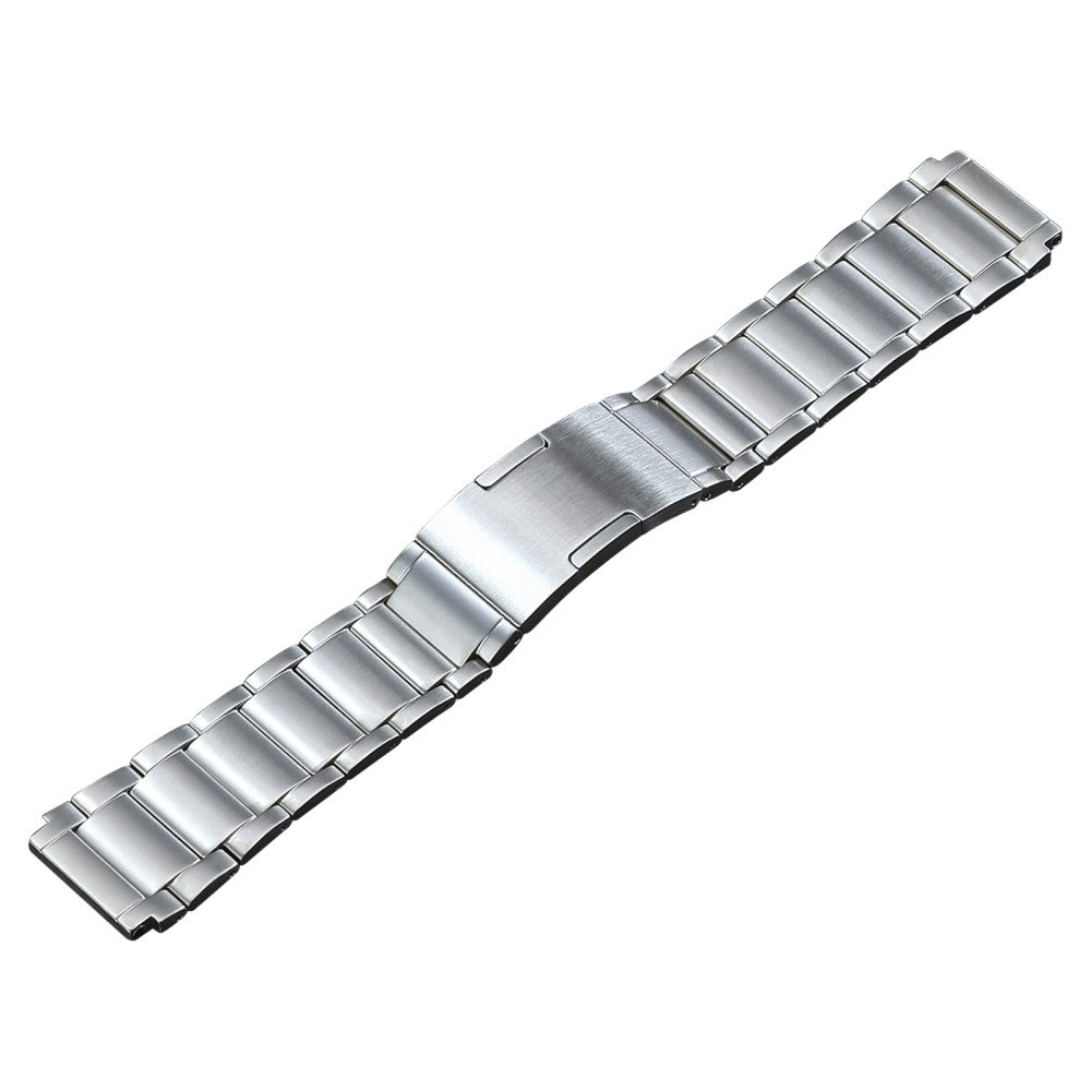 Meget Fint Metal Universal Rem passer til Smartwatch - Sølv#serie_3