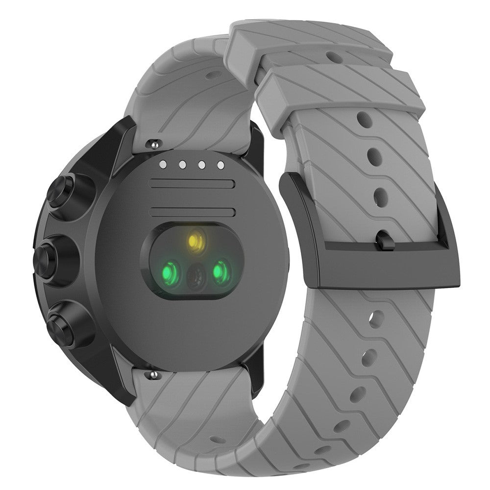 Pænt Metal Og Silikone Universal Rem passer til Smartwatch - Sølv#serie_4