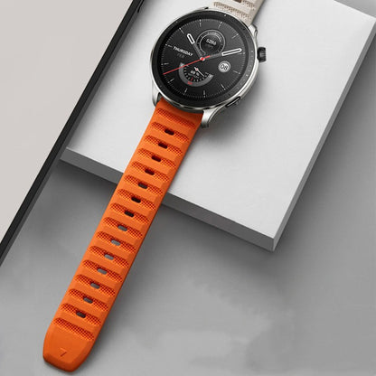 Cool Silikone Universal Rem passer til Smartwatch - Blå#serie_3