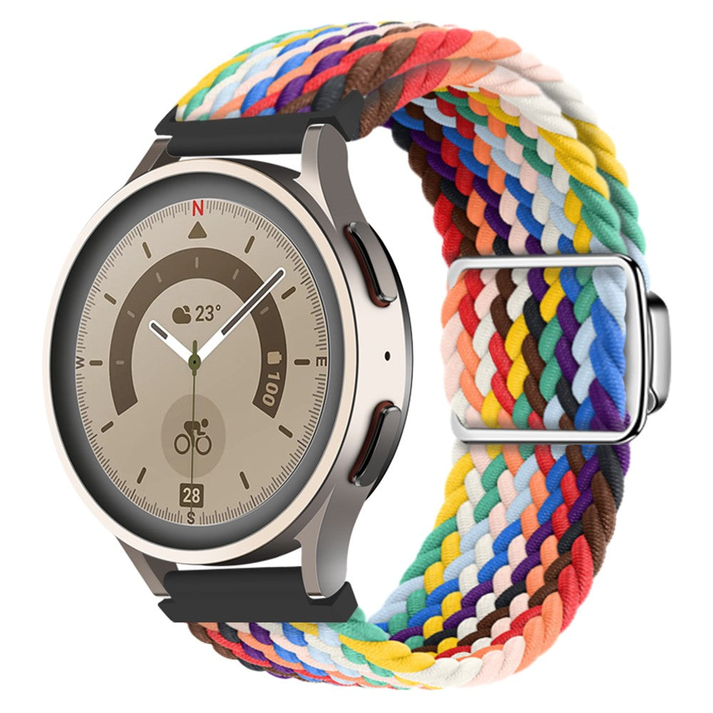 Vildt Godt Metal Og Nylon Universal Rem passer til Smartwatch - Flerfarvet#serie_16